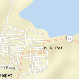 Krishnarajpet Street Map