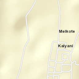 Melukote Street Map