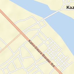 Kazaure Street Map