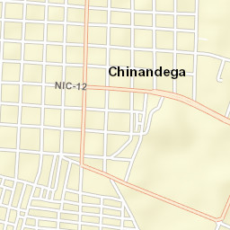 Chinandega Street Map