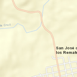 San José de los Remates Street Map