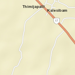 Krishnagiri Street Map