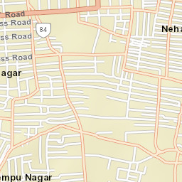 Mandya Street Map