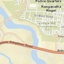 Shrirangapattana Street Map