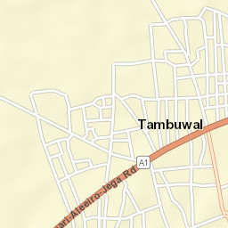 Tambuwal Street Map