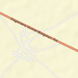 Gagarawa Street Map