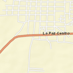 La Paz Centro Street Map