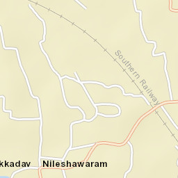 Nilēshwar Street Map