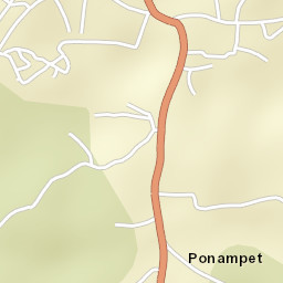 Ponnampet Street Map
