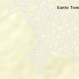 Santo Tomás Street Map