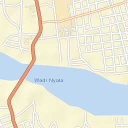 Nyala Street Map
