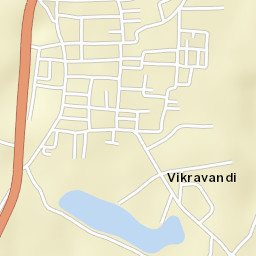 Vikravandi Street Map