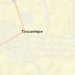 Ticuantepe Street Map
