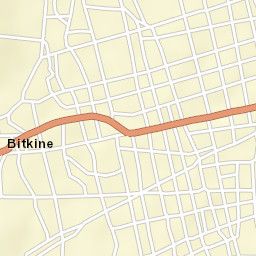 Bitkine Street Map