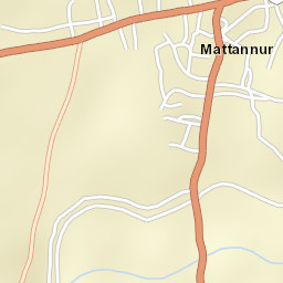 Mattanur Street Map