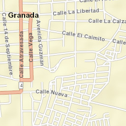 Granada Street Map