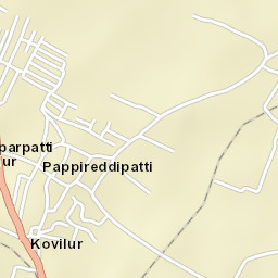 Papireddippatti Street Map