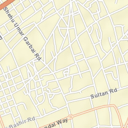 Maiduguri Street Map