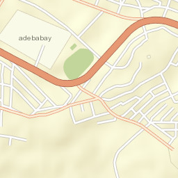 Debre Tabor Street Map