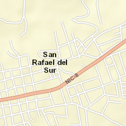 San Rafael del Sur Street Map