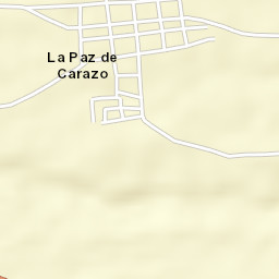 La Paz de Carazo Street Map