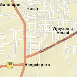 Gundlupēt Street Map