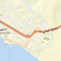 Tadjourah Street Map