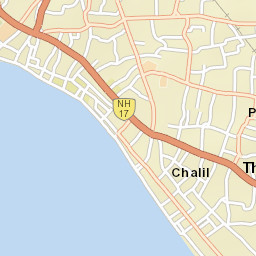 Tellicherry Street Map