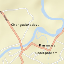 Panamaram Street Map