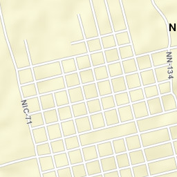 Nueva Guinea Street Map