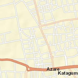 Azare Street Map