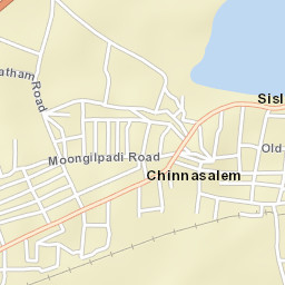 Chinna Salem Street Map