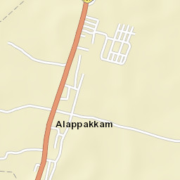 Alappakkam Street Map