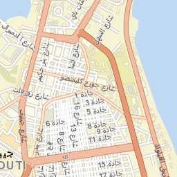 Djibouti Street Map