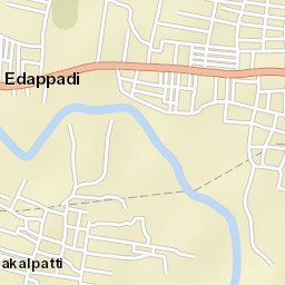 Idappadi Street Map