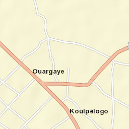 Ouargaye Street Map