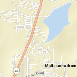 Mallasamudram Street Map