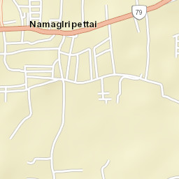 Namagiripettai Street Map