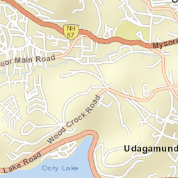 Ooty Street Map
