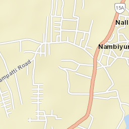 Nambiyur Street Map