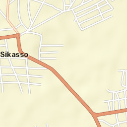 Sikasso Street Map