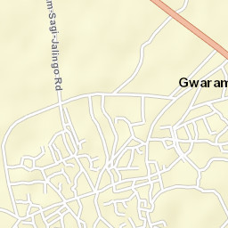Gwaram Street Map