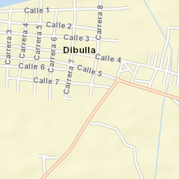 Dibulla Street Map