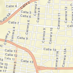 Santa Marta Street Map
