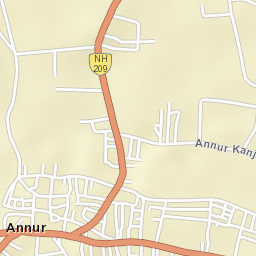 Annur Street Map