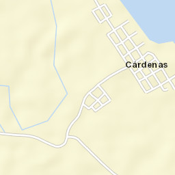 Cárdenas Street Map