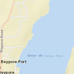 Beypore Street Map