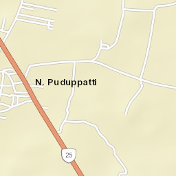 Puduppatti Street Map