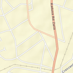 Zaria Street Map