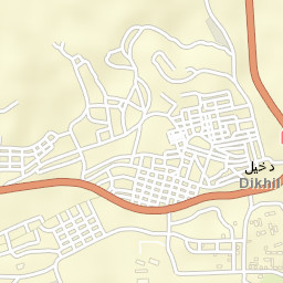 Dikhil Street Map